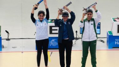 Palak Wins Gold Medal, Esha Singh Bags Silver in Women’s 10m Air Pistol Individual Event at Asian Games 2023